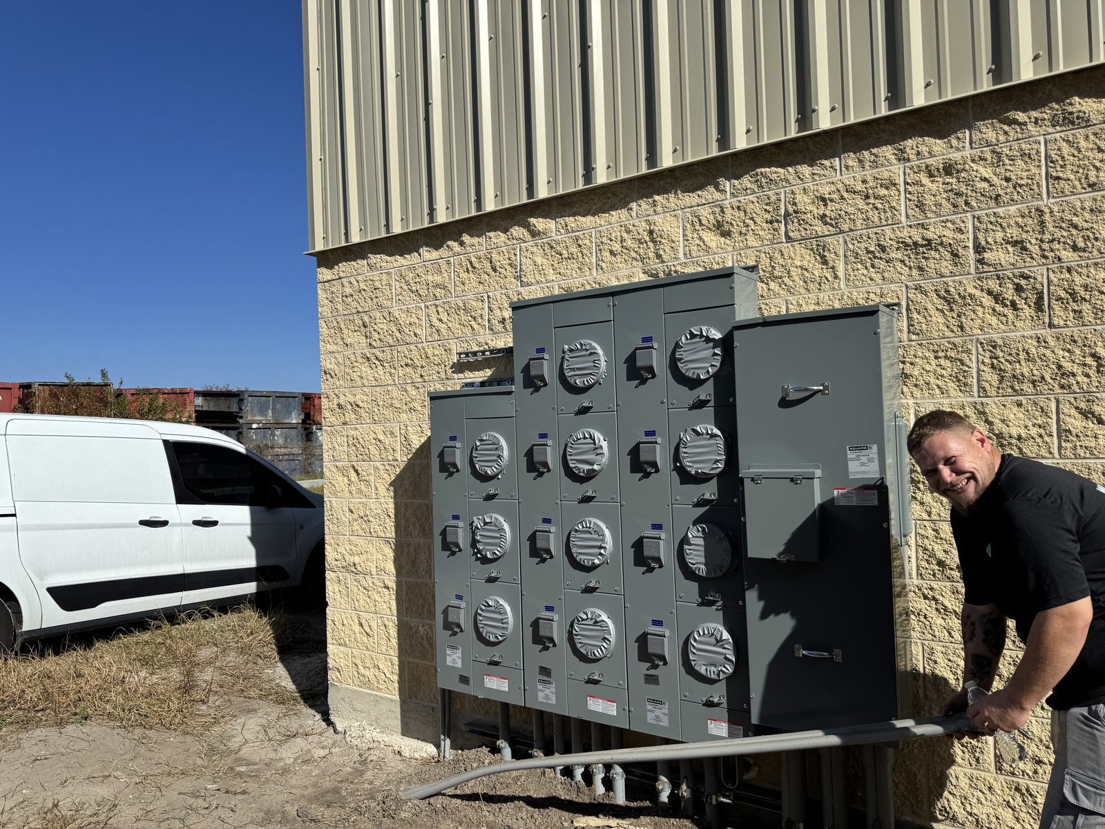 Multi-meter stack — new commercial build
