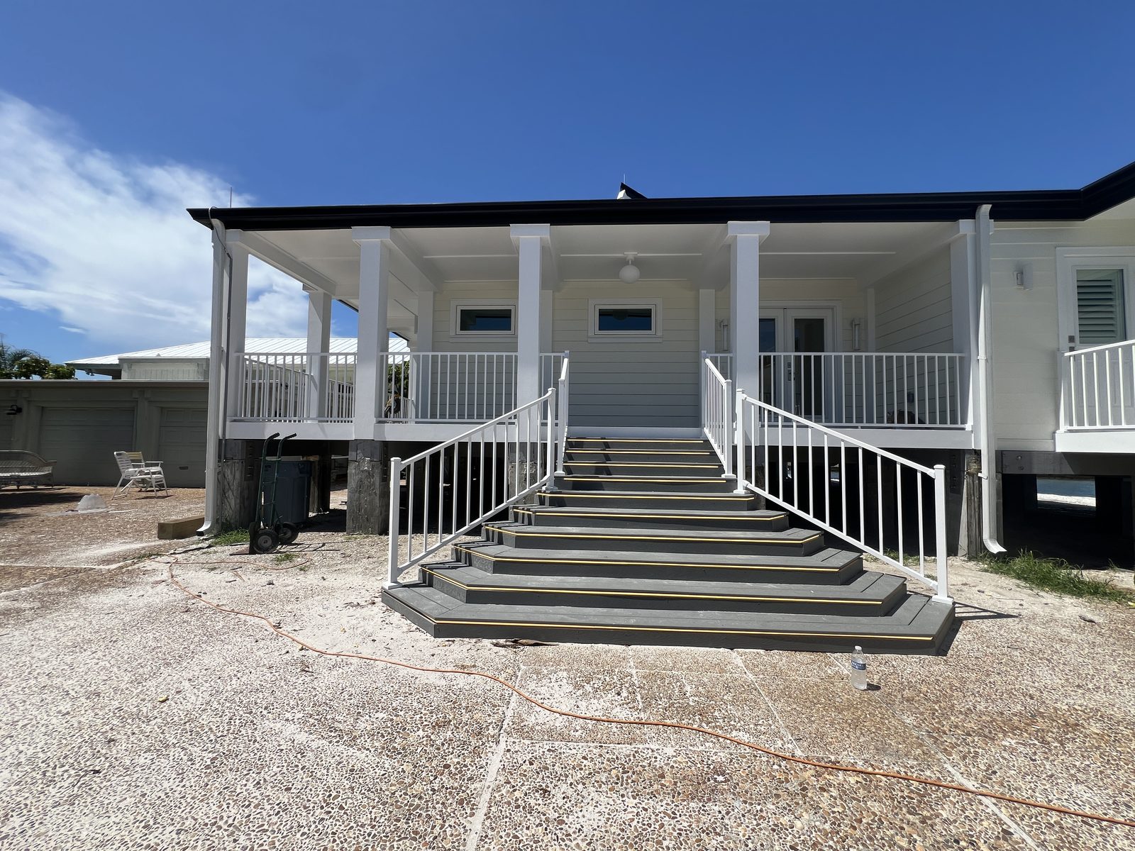 Wraparound porch electrical · Keys